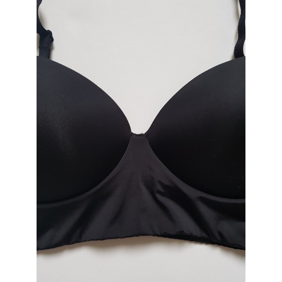 Victoria's Secret Black Padded Demi Bra Medium - Picture 3 of 12